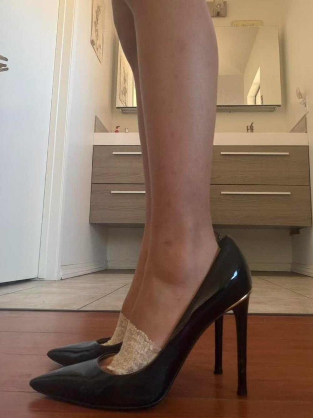 THE BULLETPROOF LOUIS VUITTON STILETTO HEELS